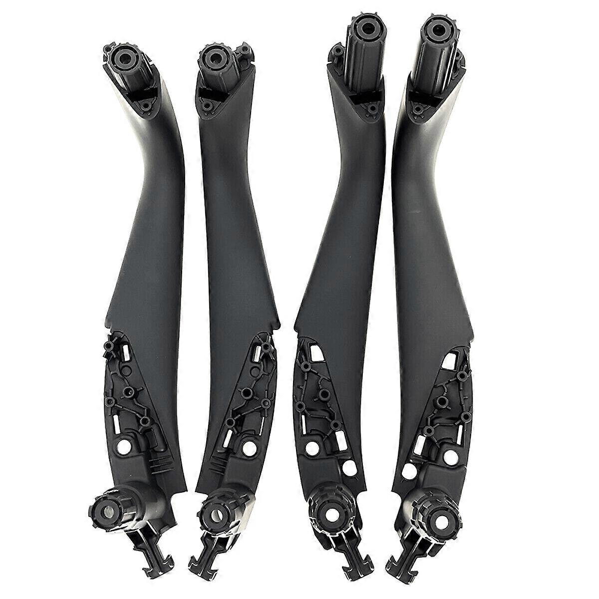 4Pcs Left & Right Car Door Handle Inside Panel Trim for 5 Series