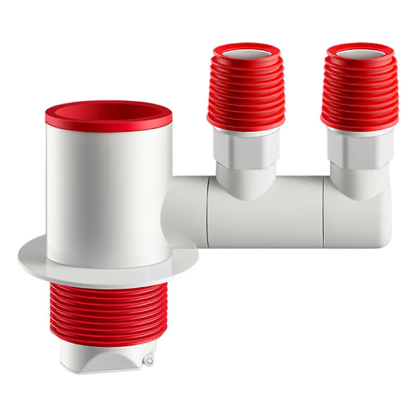 Not Backflow Washing Machine Valves Connector Reverse Flows Prevention Valves Adapter Simple Use for Balcony Laundry Area