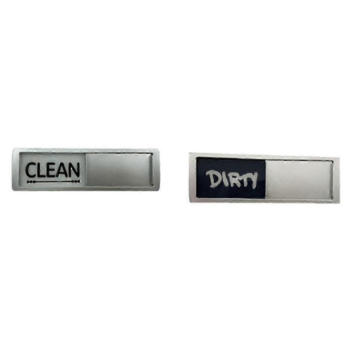 Dishwasher Magnet Clean Dirty Sign Shutter Only Changes When You Push It Non-Scratching Magnet or A