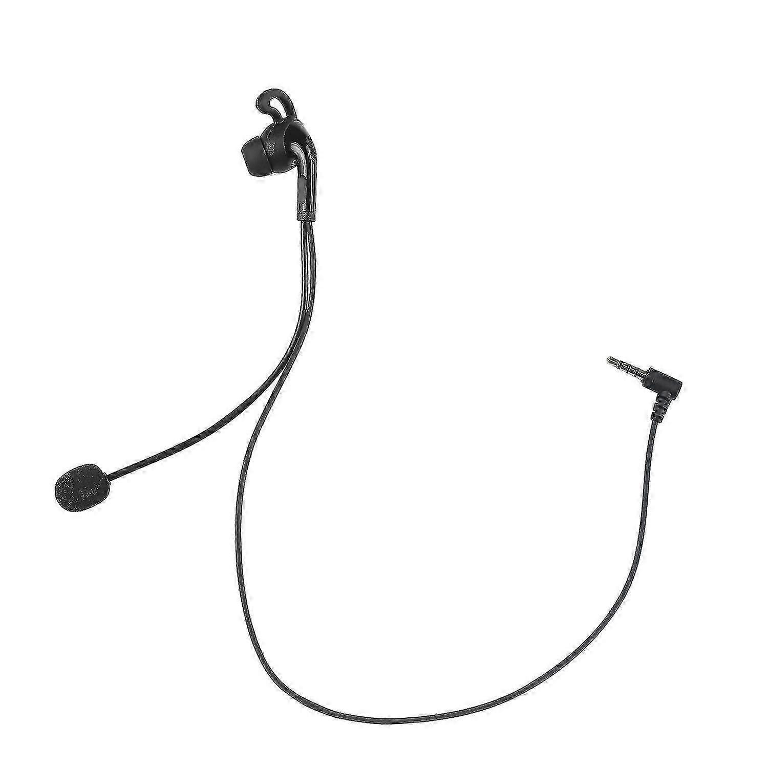 WJTG EJEAS Referee Headset, In-Ear Hörlurar med Mikrofon Ersättning för V6 Pro/ V6C/ V4 Plus/ V4C PJ