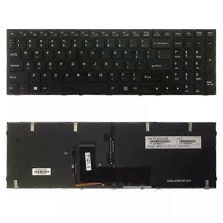 Backlit US Keyboard for Hasee Z7M Z7-KP7GS ZX7-CP5S2 Laptops