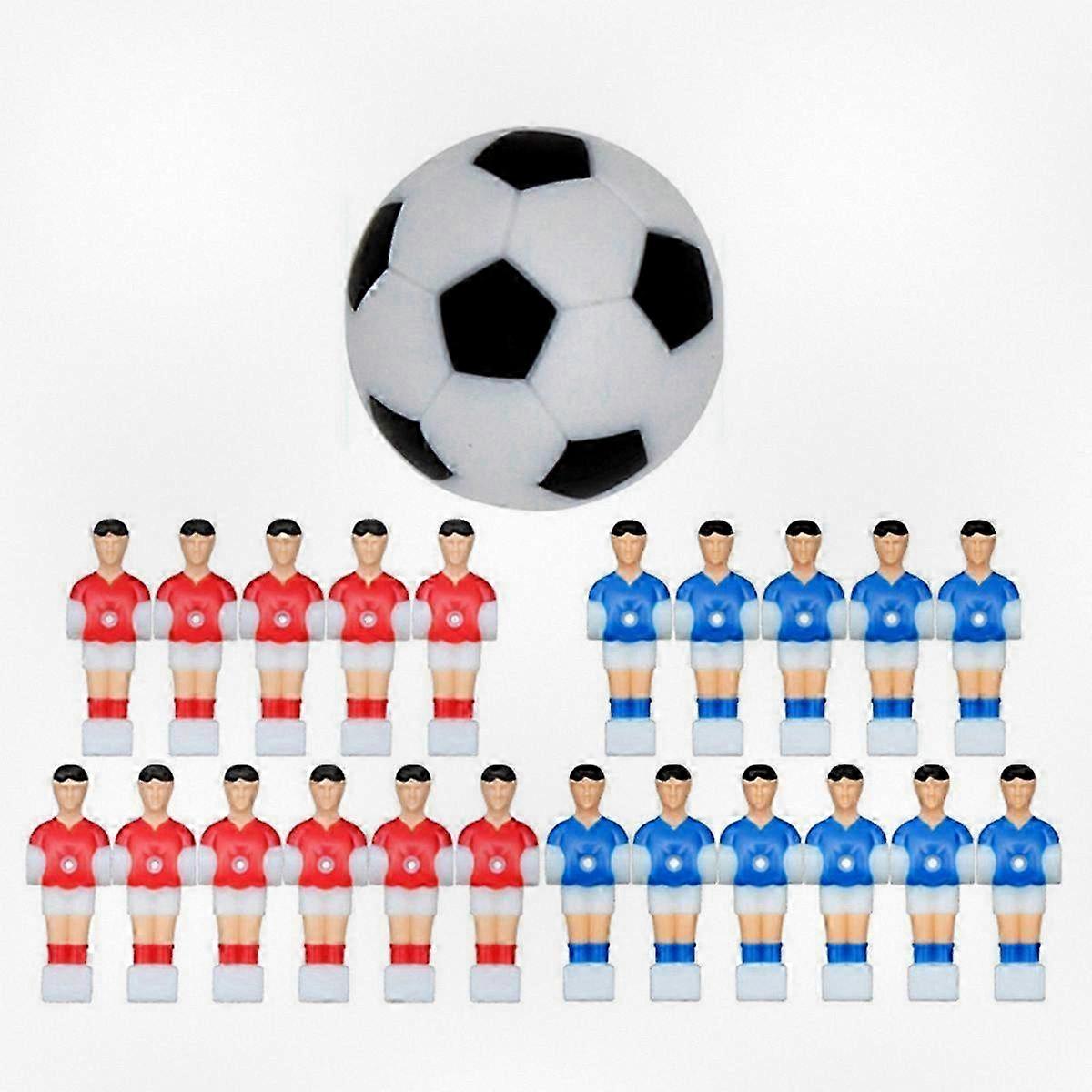 1 sæt erstatningsspillere til minifigurer af bordfodboldspil