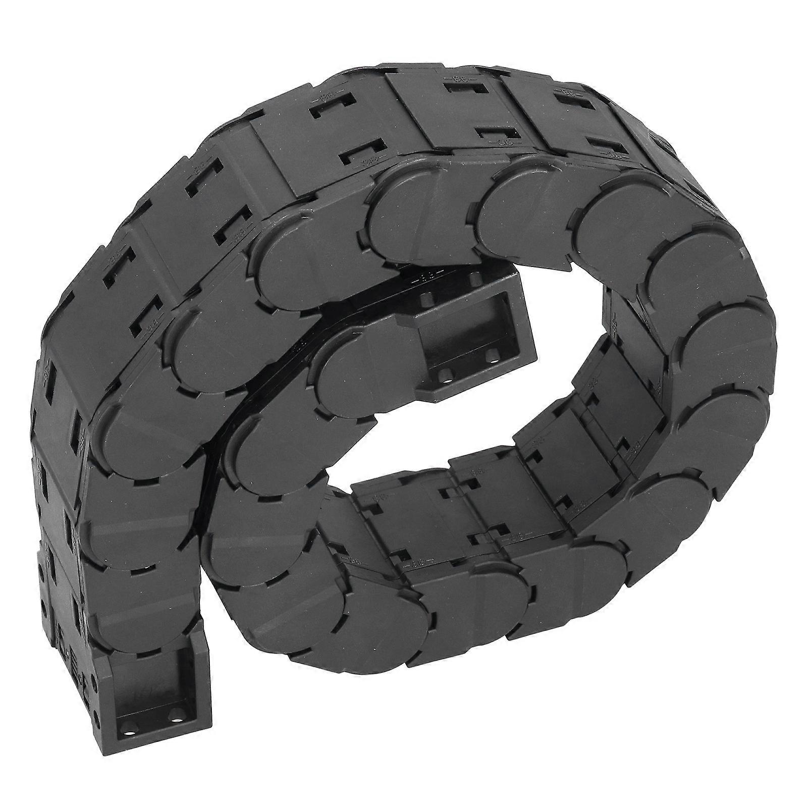 Drag Chain Wire Carrier D20x57 Nylon Low Noise 0.7m Detachable