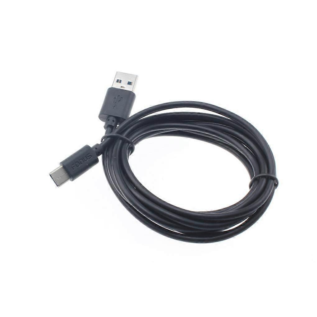 6ft USB Cable Charger Cord for REVVL 5G, 4, Plus - Power Wire Turbo Charge Sync Black Compatible with T-Mobile REVVL 5G, 4, Plus