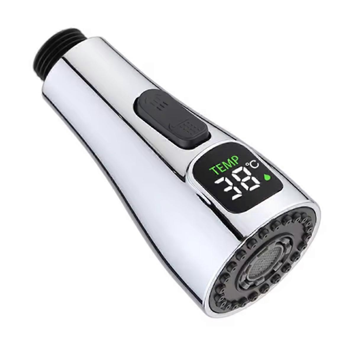 Köksblandarhuvud LED-kranmunstycke