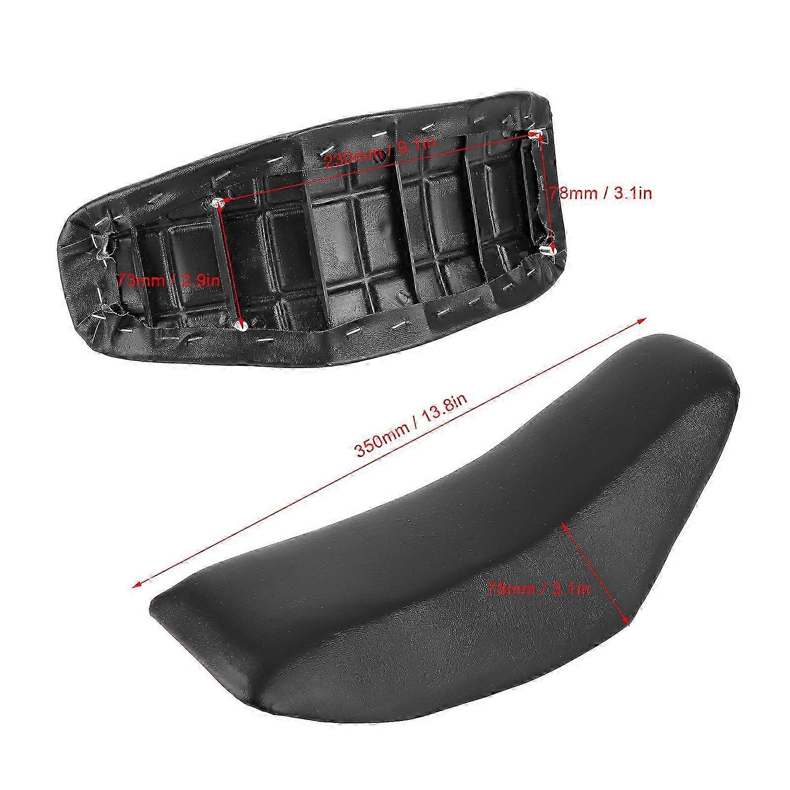 ATV Saddle Pad Accessory - Artificial Leather Cushion for 47-49cc Small Four Wheel