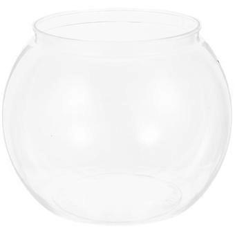 Fish Bowl Kunststoff Transparentes kleines Aquarium - für Betta-Fische, Goldfische