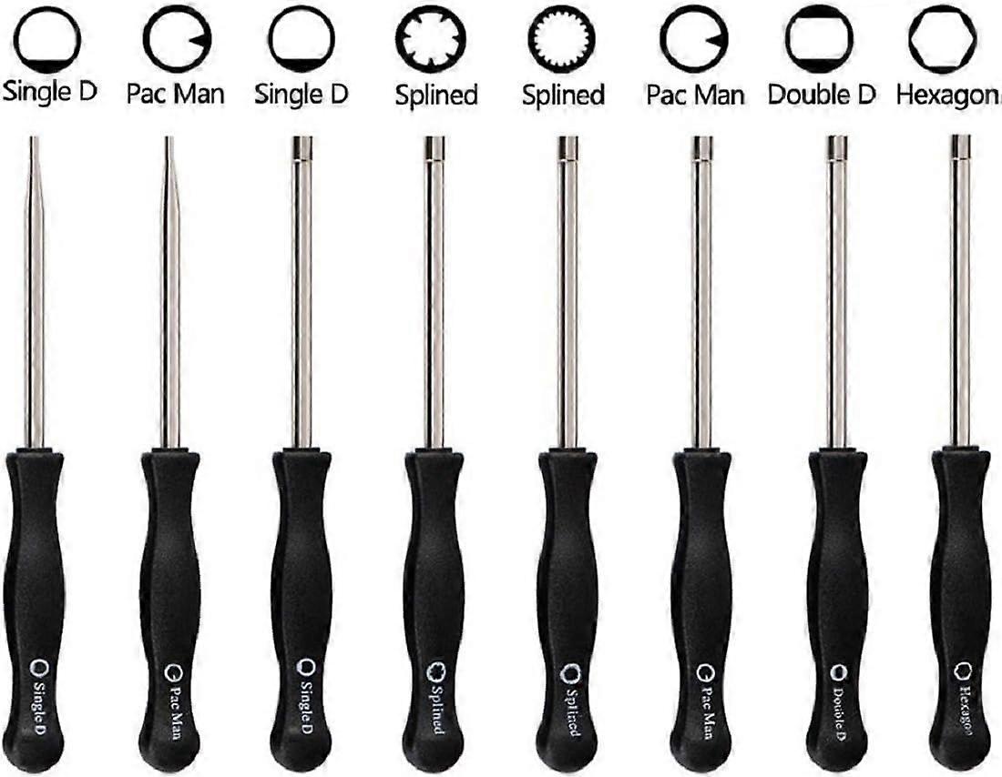 Carburetor Adjustment Tool,7-Teeth Spline Socket Screwdriver for Common 2 Cycle Small Engines (8 Pack)