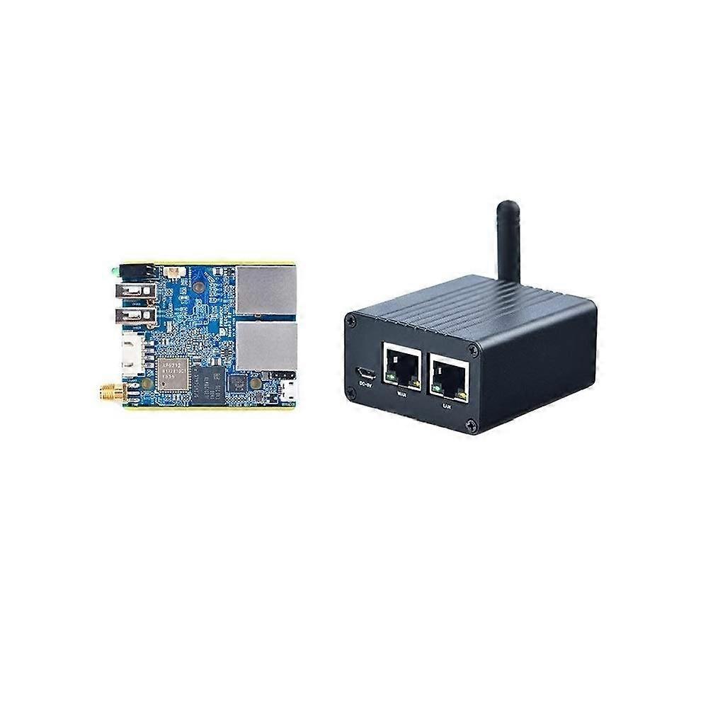 NanoPi R1 Friendly Dual Network Port IoT Router, Supporting Open Source Ubuntu and OpenWrt … (1GB FBM)
