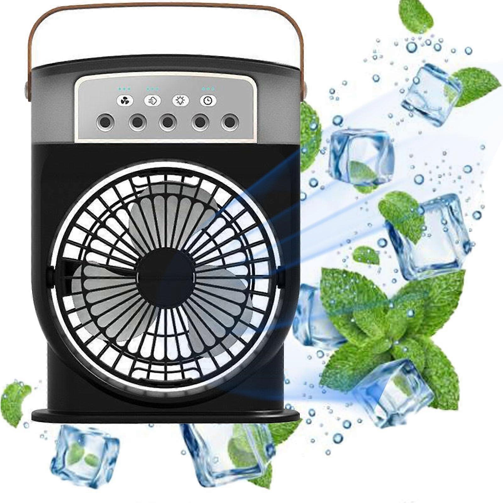 Polarlux Air Cooler, Airfrost Air Cooler Fan, Polarlux Air Conditioner, Polarlux Ice Fan, Polarlux Cooling Fan for Home Office(Black)