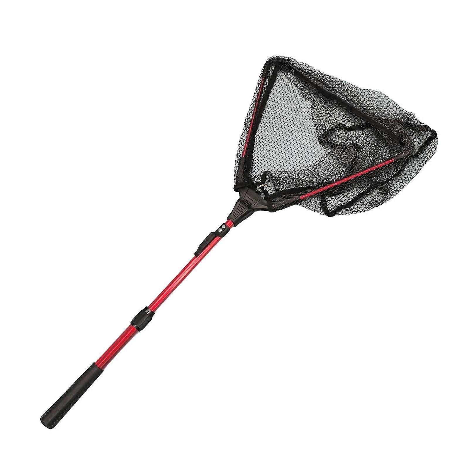 Fishing Nets Fish Landing Net Fishing Non Slip Grip Retractable Portable