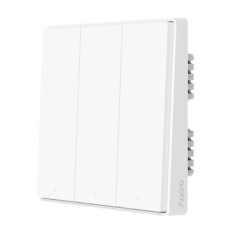 COMPATIBLE Xiaomi Youpin Aqara Smart Wall Switch D1, Zero FireWire Three Button Version