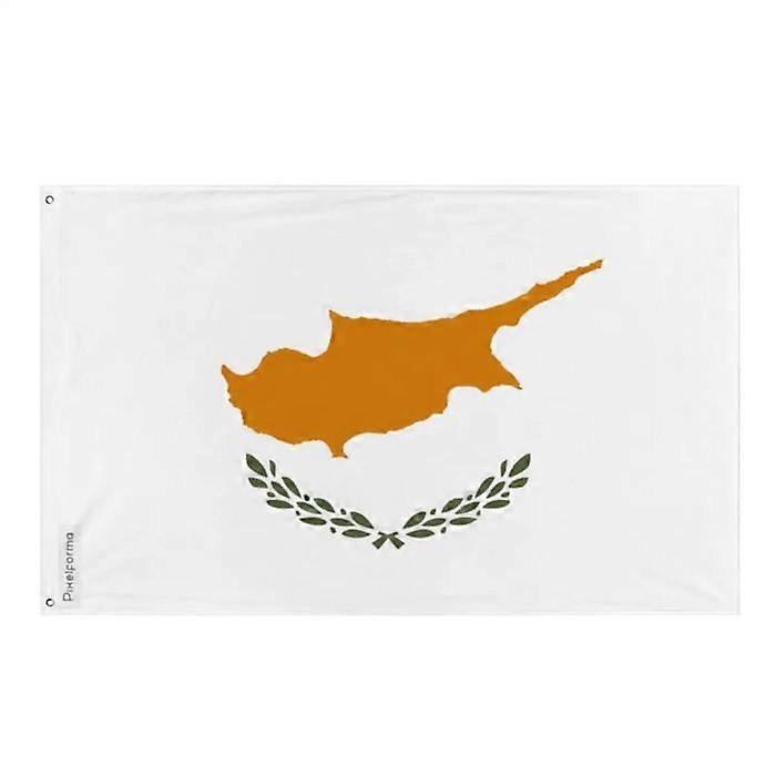 Flag - Cyprus - 90 x 150 cm - Polyester - Double-sided print - Iron eyelets