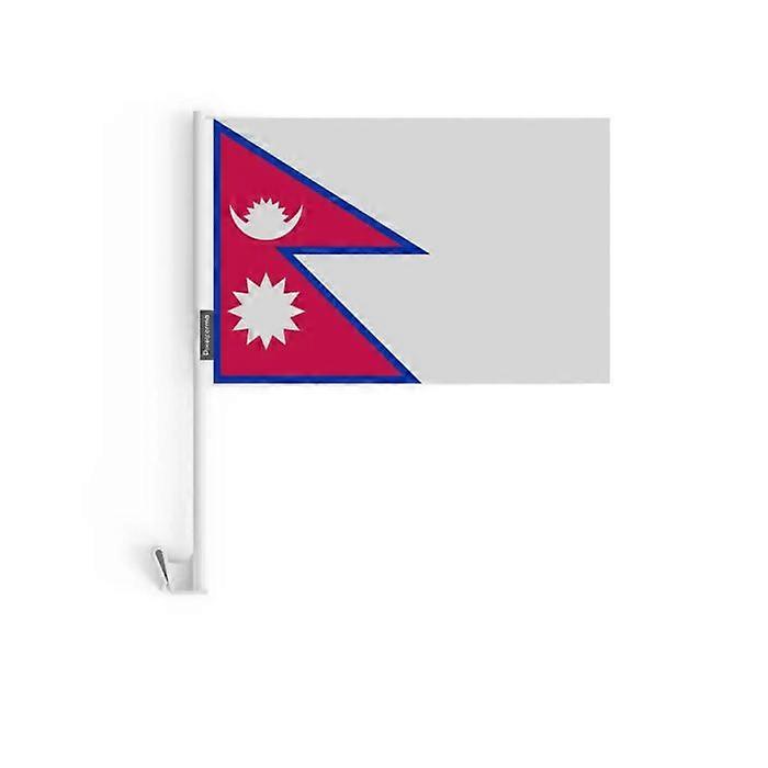 Flag - Nepal - 14 x 21 cm - 20 pieces - Polyester - Double-sided printing