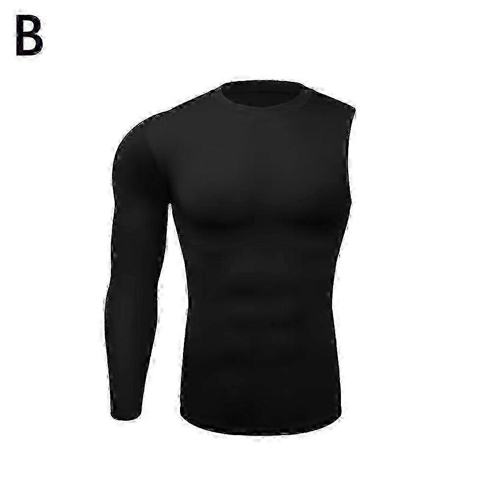 Athletic One Sleeve kompressionströja för mäns träning