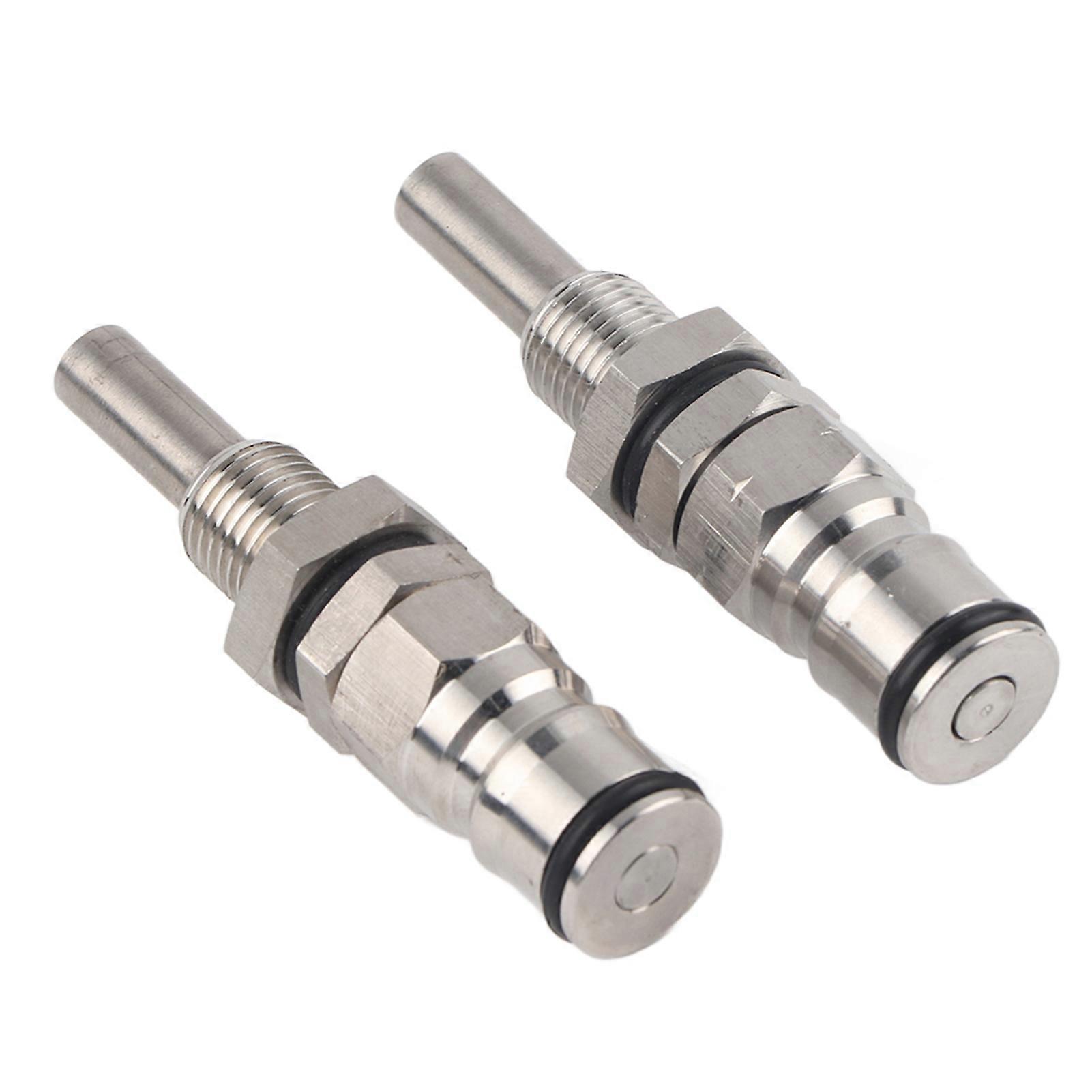 bluebone Keg Ball Lock Post, 2pcs/ Set Stainless Steel Sturdy Keg Beer Ball Lock Post Connector Beer Dispenser Parts Tool