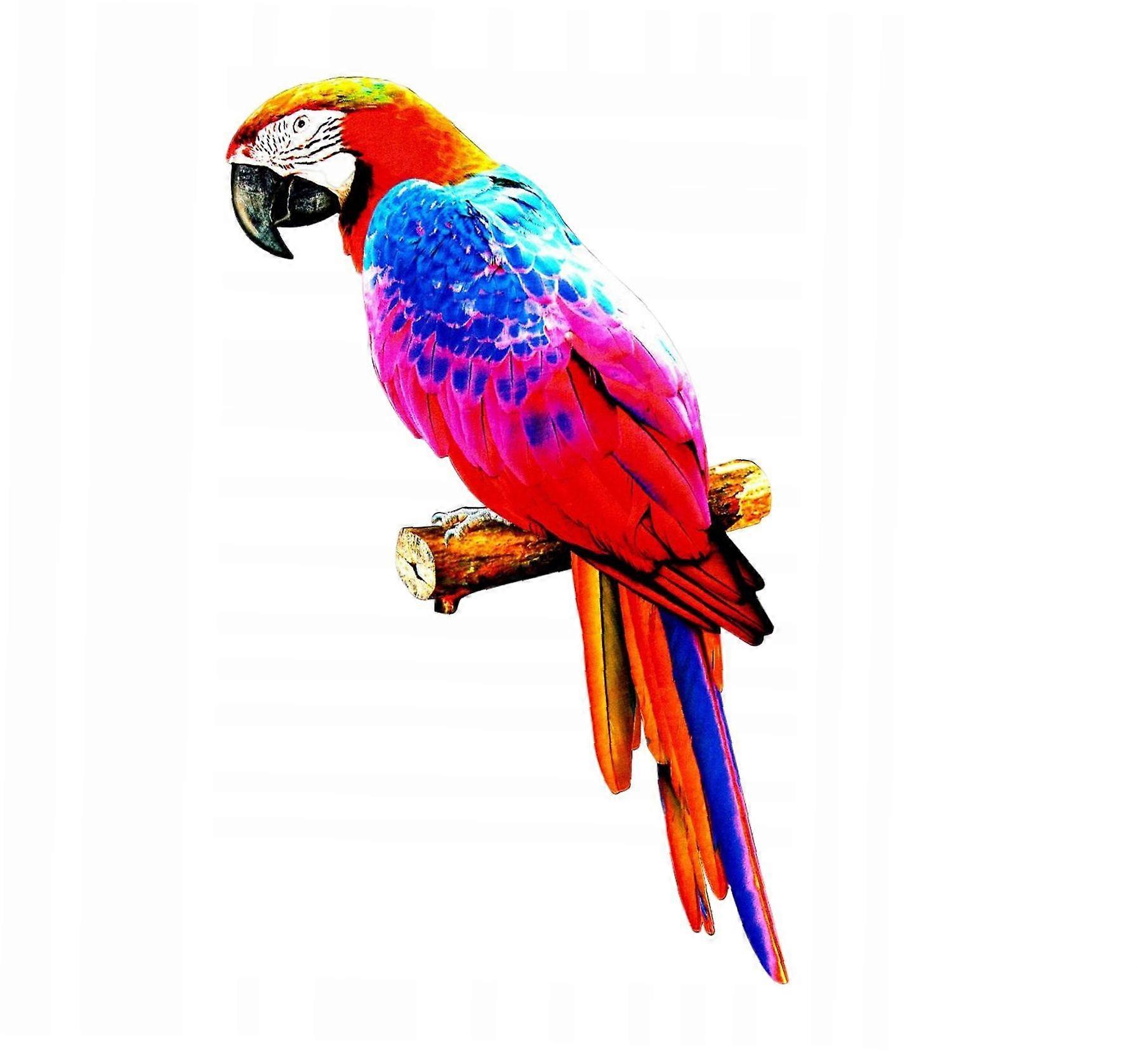 Artificial Parrots Figurines Statue Animal Style D