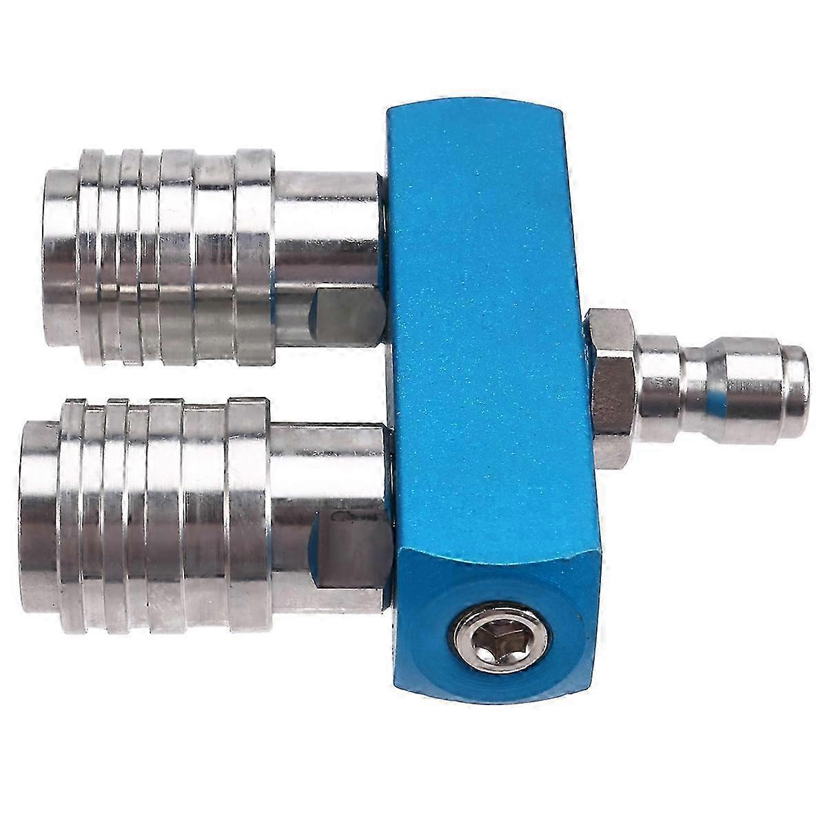 High Pressure Dual Nozzle Cleaning Machine Dual Nozzle Self-Locking Dual Nozzle Adapter Rod Double Nozzle Adapter Rod