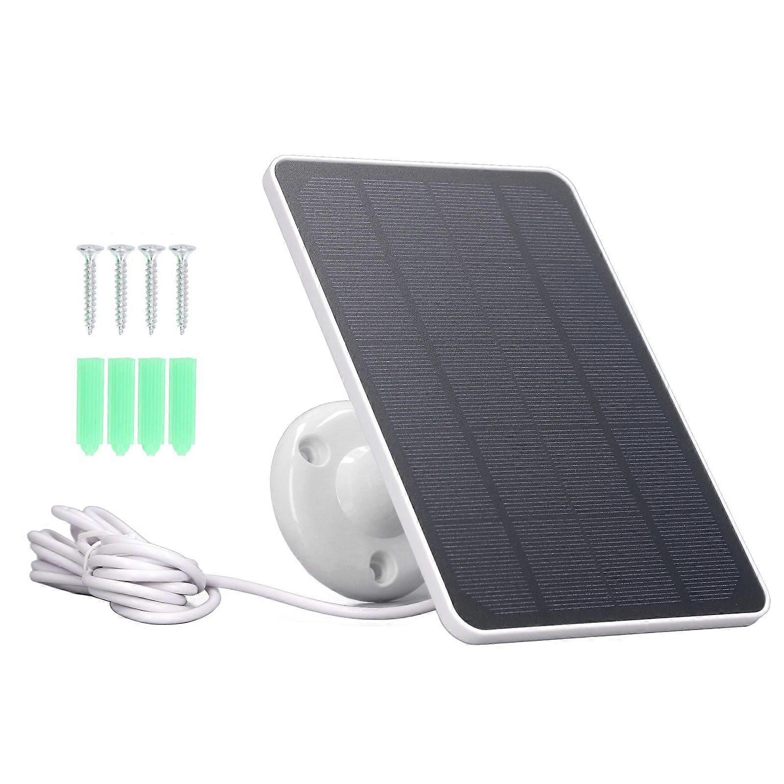 2025 Latest Model  Solar Panel 10W Battery Charger Type C Output Camera