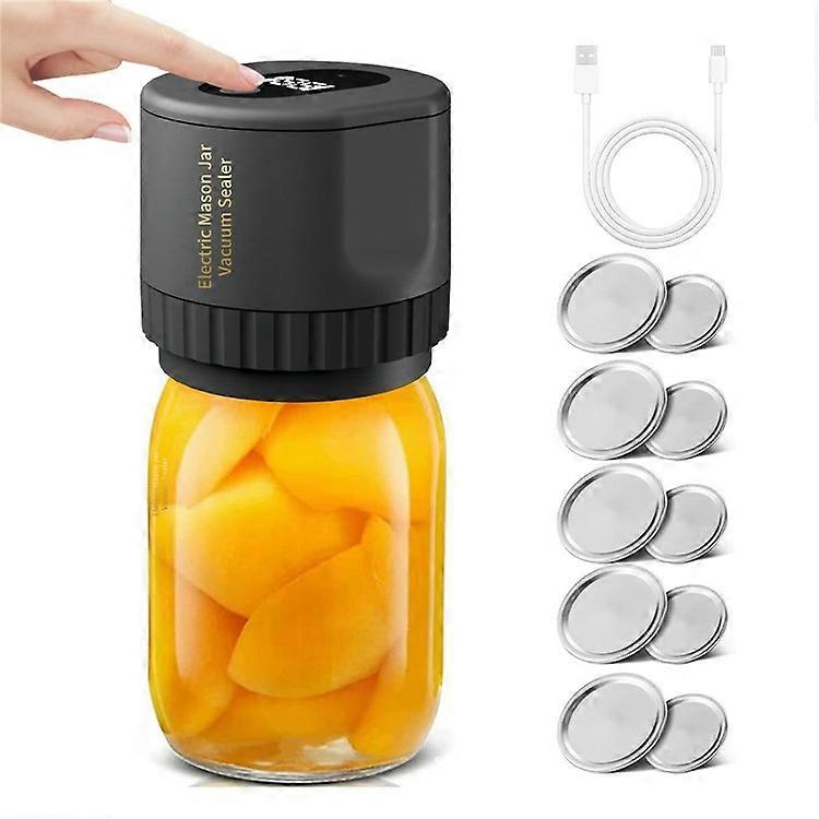 Scelleuse sous vide électrique Mason Jar Machine de scellement de bocaux Mason entièrement automatique