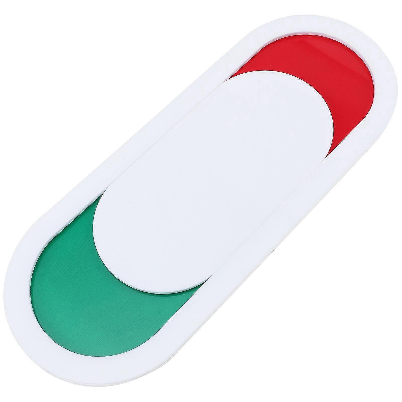 غرفة الاجتماعات لافتة باب منزلقة للخصوصية - 26x10 سم أبيض - 1 قطعة