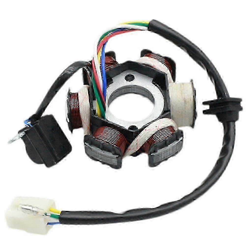 6 Coil 5 Wire Magneto Stator for 50cc 150cc Scooters, Mopeds, Bikes, ATVs & Quads hwy