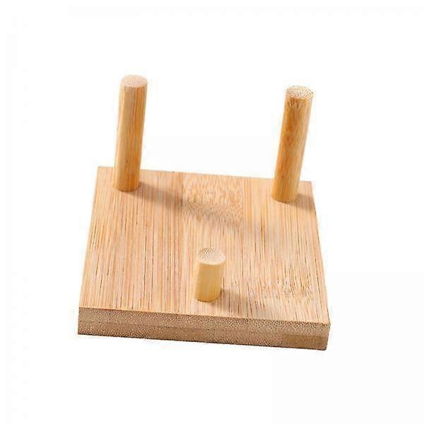 2xMineral Display Easel Wood Display Stand Compact Professional Display Easel