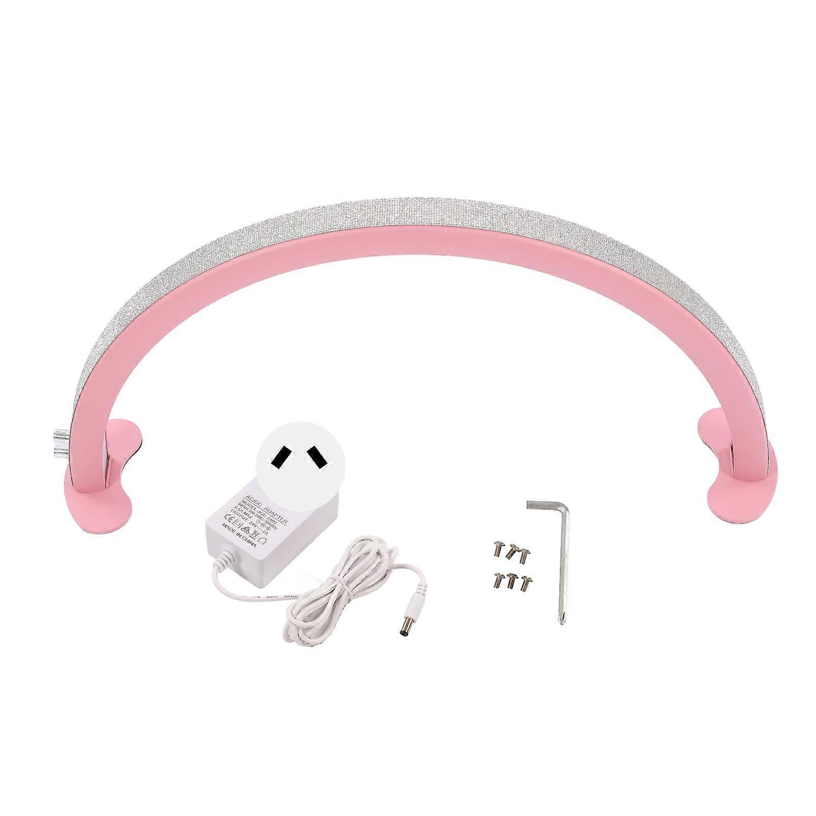 Dimmable Half Moon LED Fill Light for Beauty and Nails with Adjustable Brightness