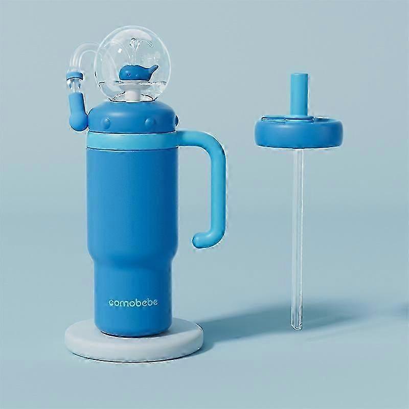 Copo de Aço Inoxidável com Duas Tampas de Alça