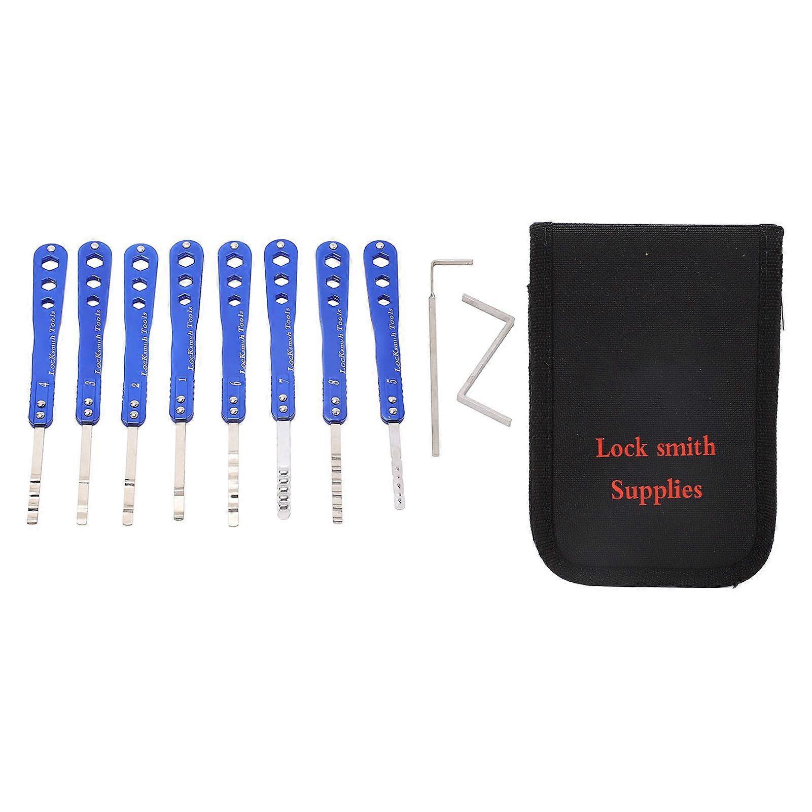 Υψηλής ποιότητας ανοξείδωτο ατσάλι Wave Brush Hook Set 8 κομμάτια Ακρίβεια Wave Pickup
