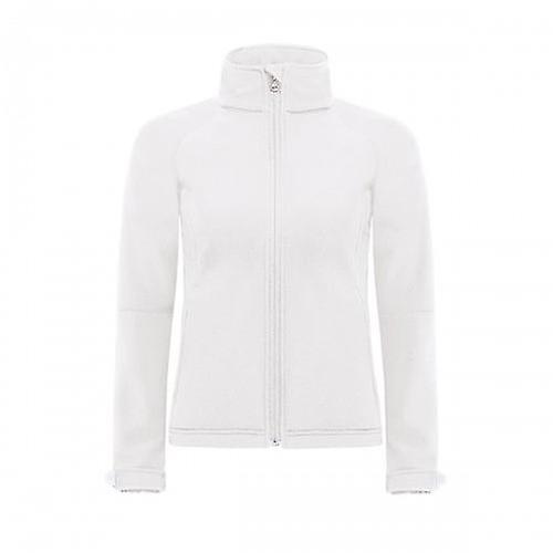 B&C Womens Hooded Premium Softshell Jacket (Windproof, Waterproof & Breathable)