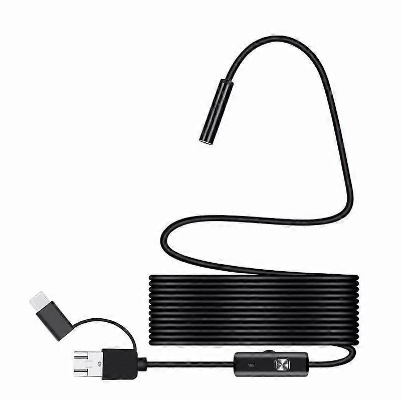 3IN1 Type HD Endoscope HD Endoscope Camera USB 2 M 5 M 10 m Hard Wire 5.5/ 7 mm Endoscopy Camera