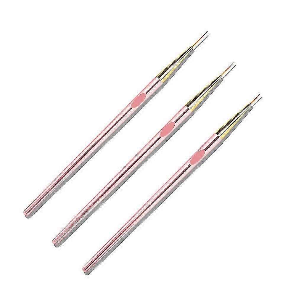 Rose Gold Nail Liner Brush for negledesign