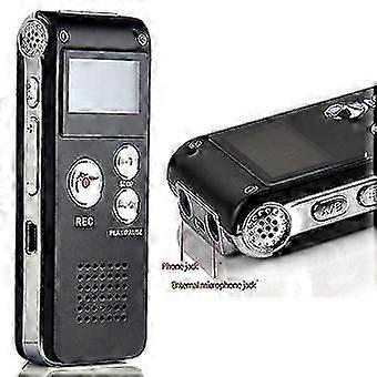 Digital Voice Recorder 16gb Voice Recorder With Playback For Lectures - Usb Rechargeable Dictaphon Upgraded Small Tape Recorder