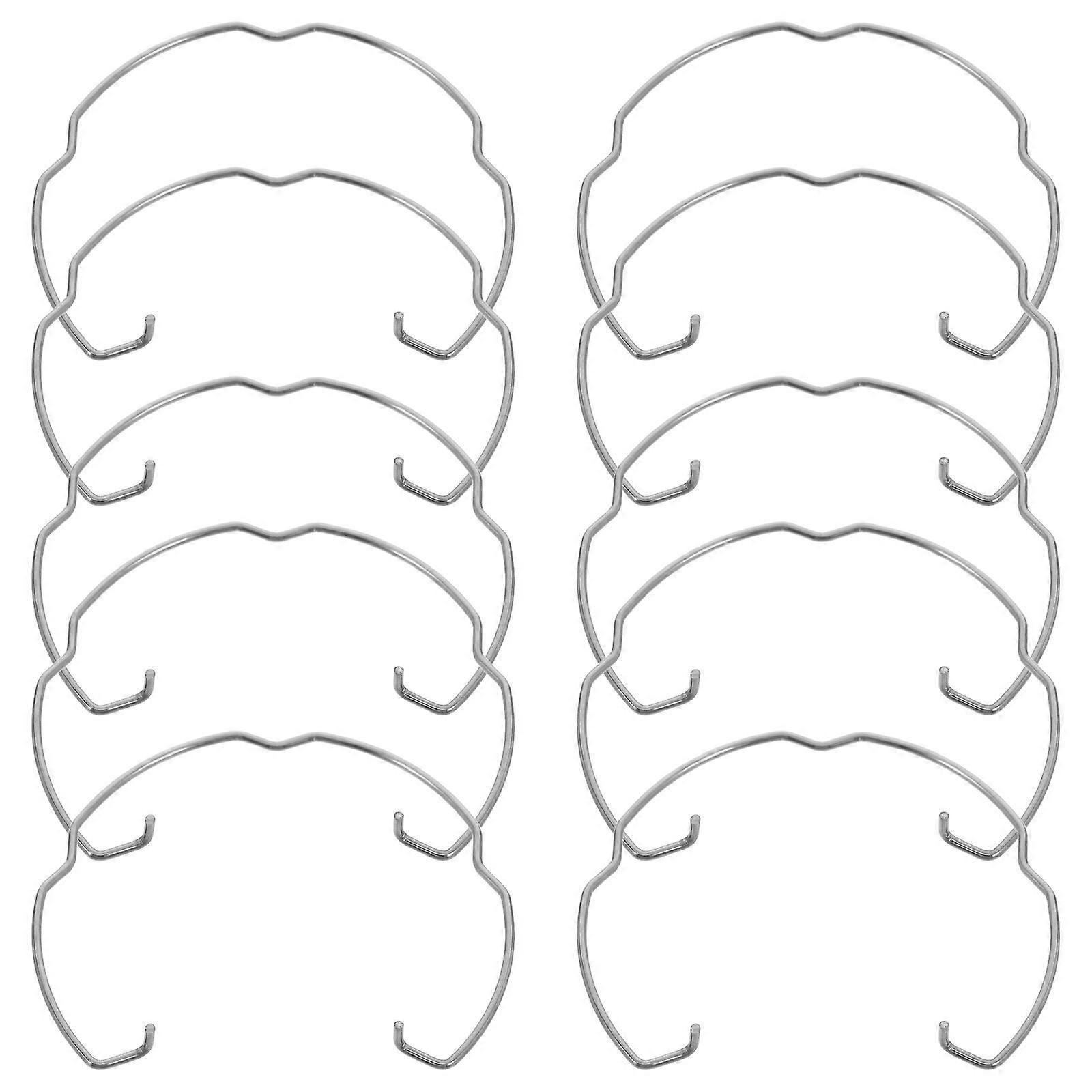 10pcs Lamp Retaining Spring Clip Ring Lamp Retaining Spring Rings Clasp Clip Holders Compatible For Mr16 Mr11 Spotlight Downlights Halogens Bulb Led L