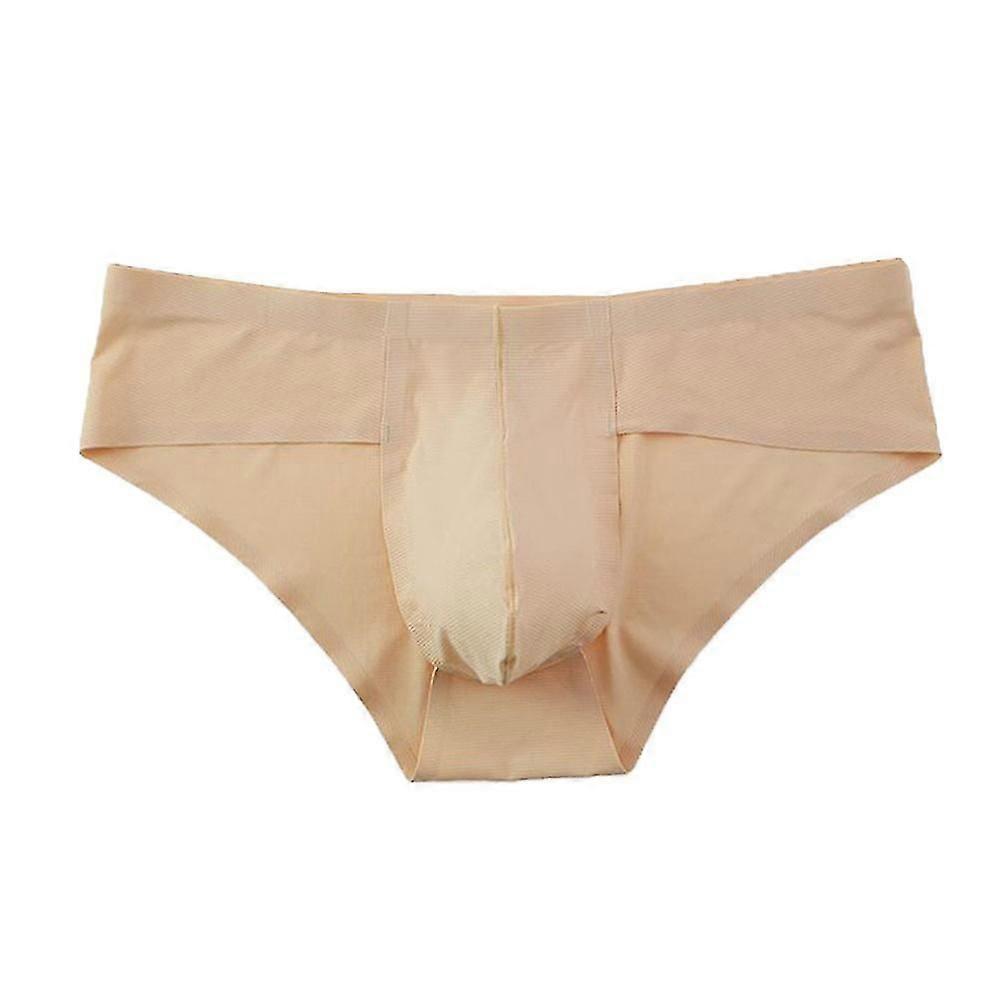 Bărbați fără sudură Low Waist Briefs Chiloți subțire lenjerie de corp Chiloti Knickers