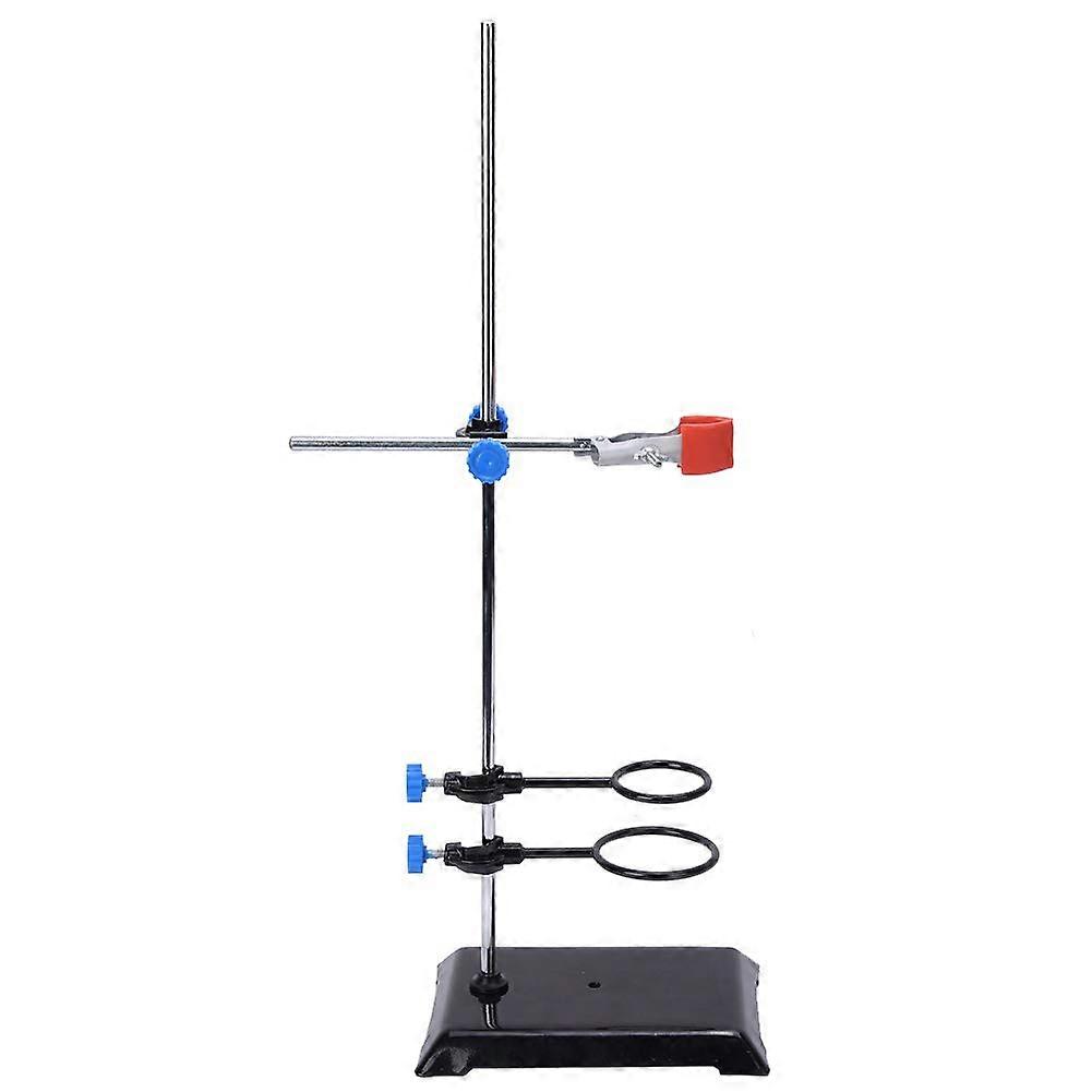 Iron Lab Stand for Flask Support, Stable and sturdy Beaker Clamp with Iron Stand