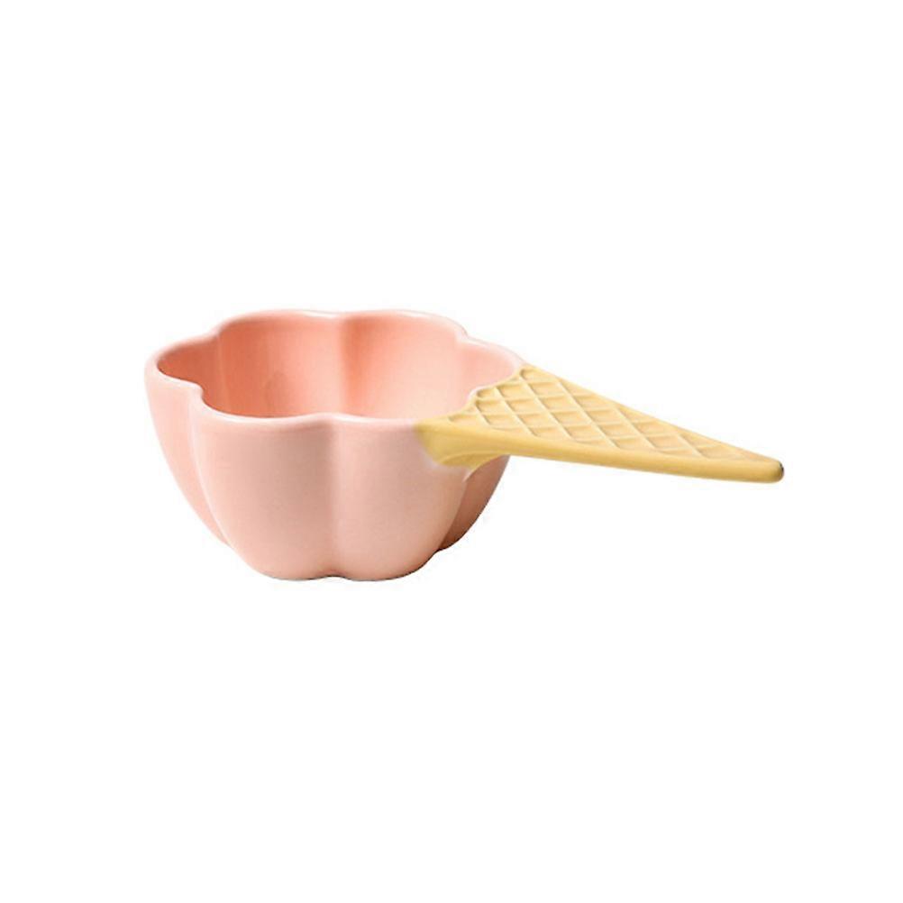 Ceramic Bowl for Ice Cream and Salads, Designed for Long-Term Use