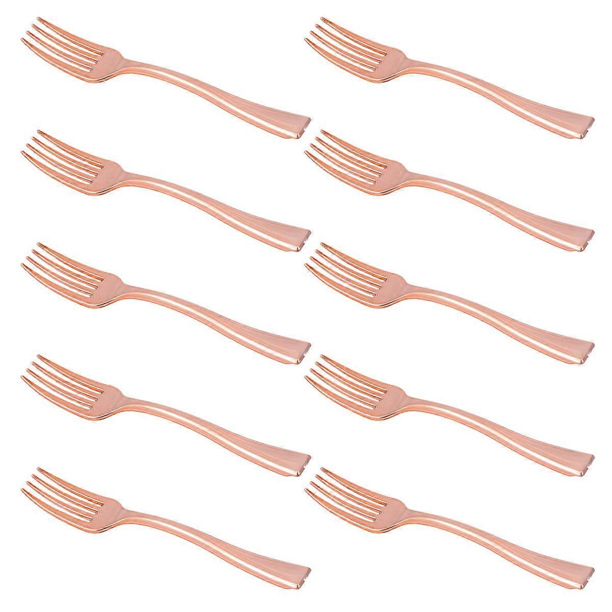 Forks for Small Portions, Lightweight yet Strong for Convenient Service Needs