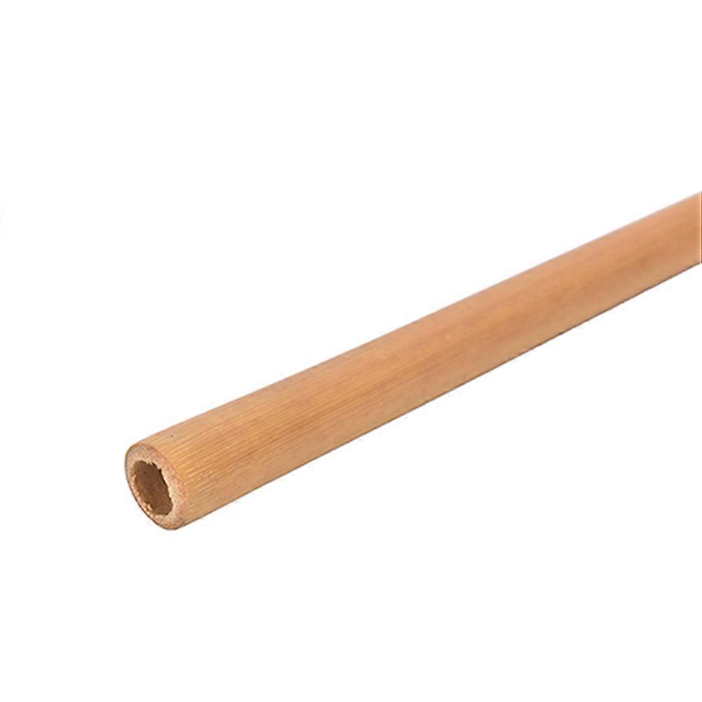 Reusuable Straw Bamboo Drinking Straws For Garden Parties Durable Round Shape 1Pack