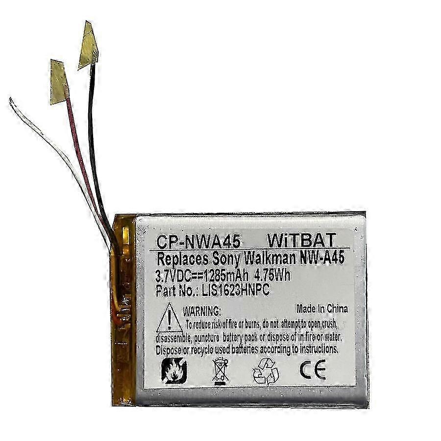 Suitable For Sony Walkman Nw-a55 Nw-a56 Nw-a57 Battery Lis1623hnpc