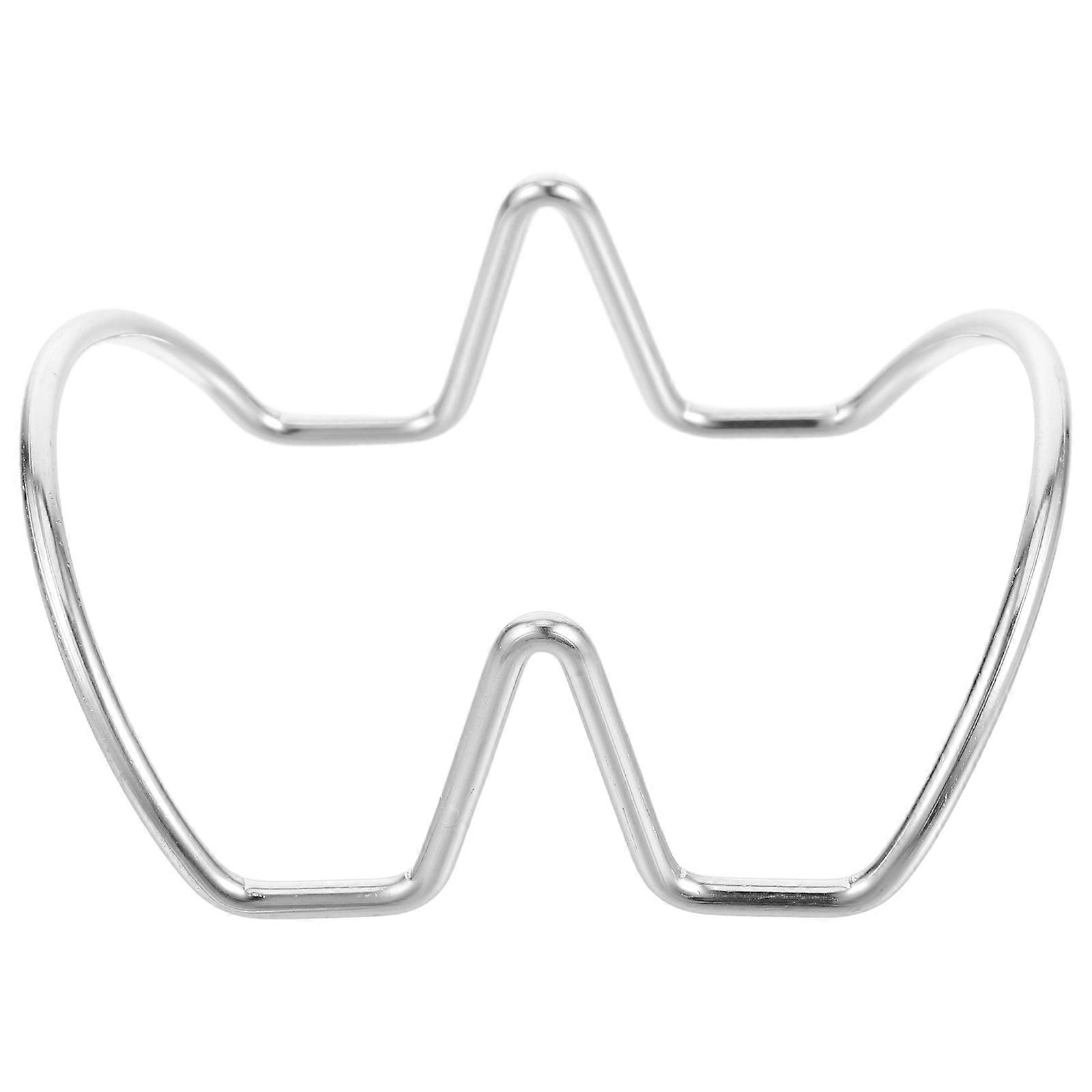 Stainless Steel Taco Holders U Shaped Multi-functional Metal Stand For Home Use Cooking Enthusiasts 11.00X3.90X0.30CM 1Set