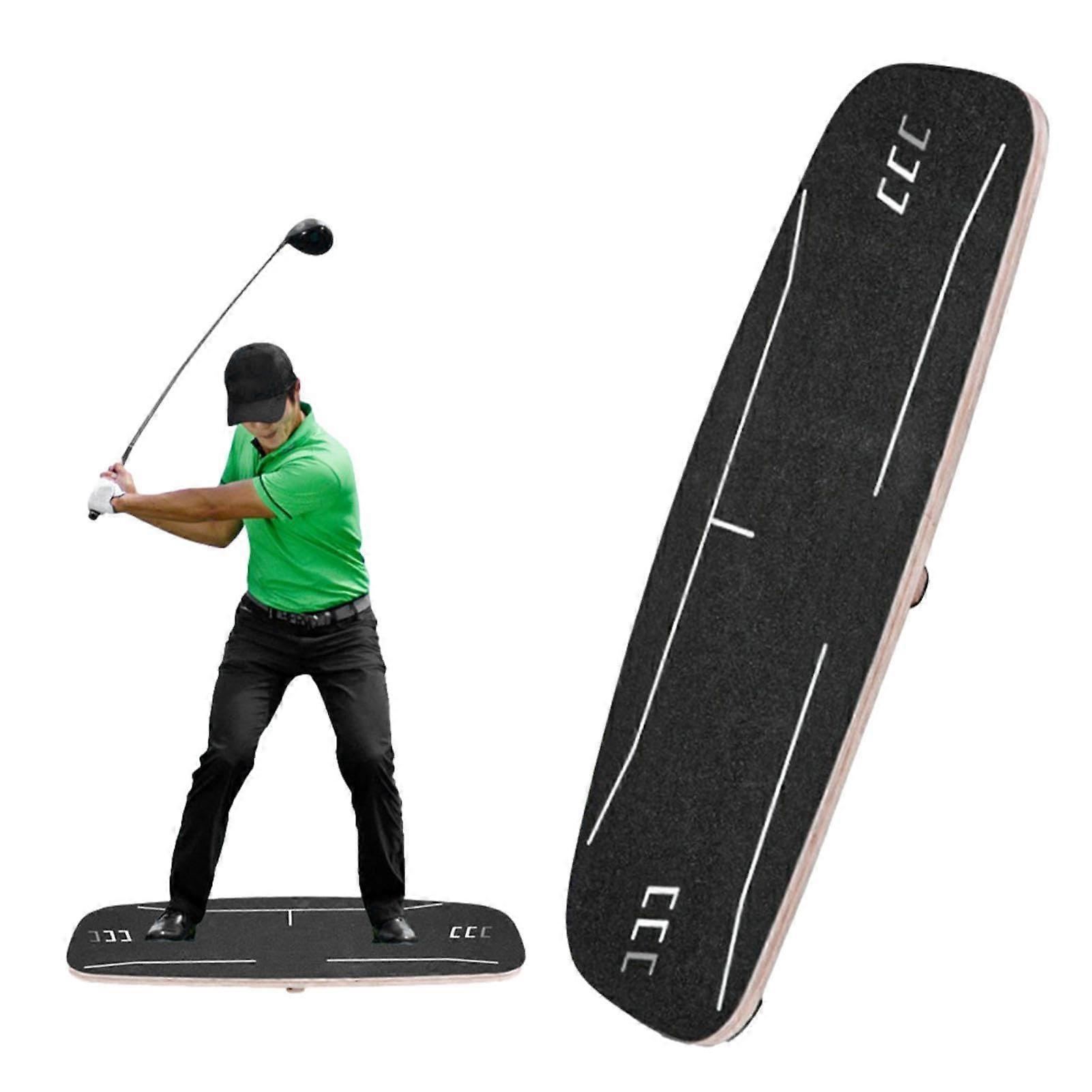 Golf Weight Shifter Druckplatte Balance Board for Swing Training Aid, Stability Improvement for Beginners and Adults