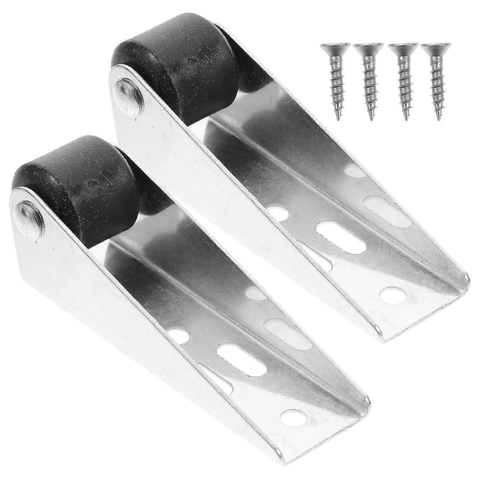 Sliding Door Pulley Wheels Silent Roller Design, Versatile Track Compatibility for Wardrobe, Cabinet, Use, Smooth Operation