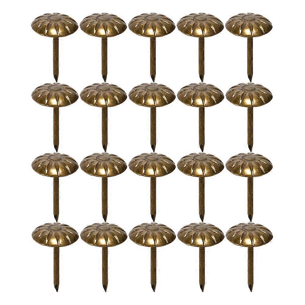 Vintage Looking Pin Tacks Office Organization 1.6X1.1CM Iron Material Furniture Upholstery Tacks 300Pcs