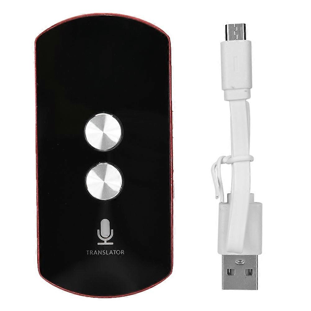 81 Languages Portable USB Translator in Real Time Multilingual Translation Travel Red - Communicate easily.