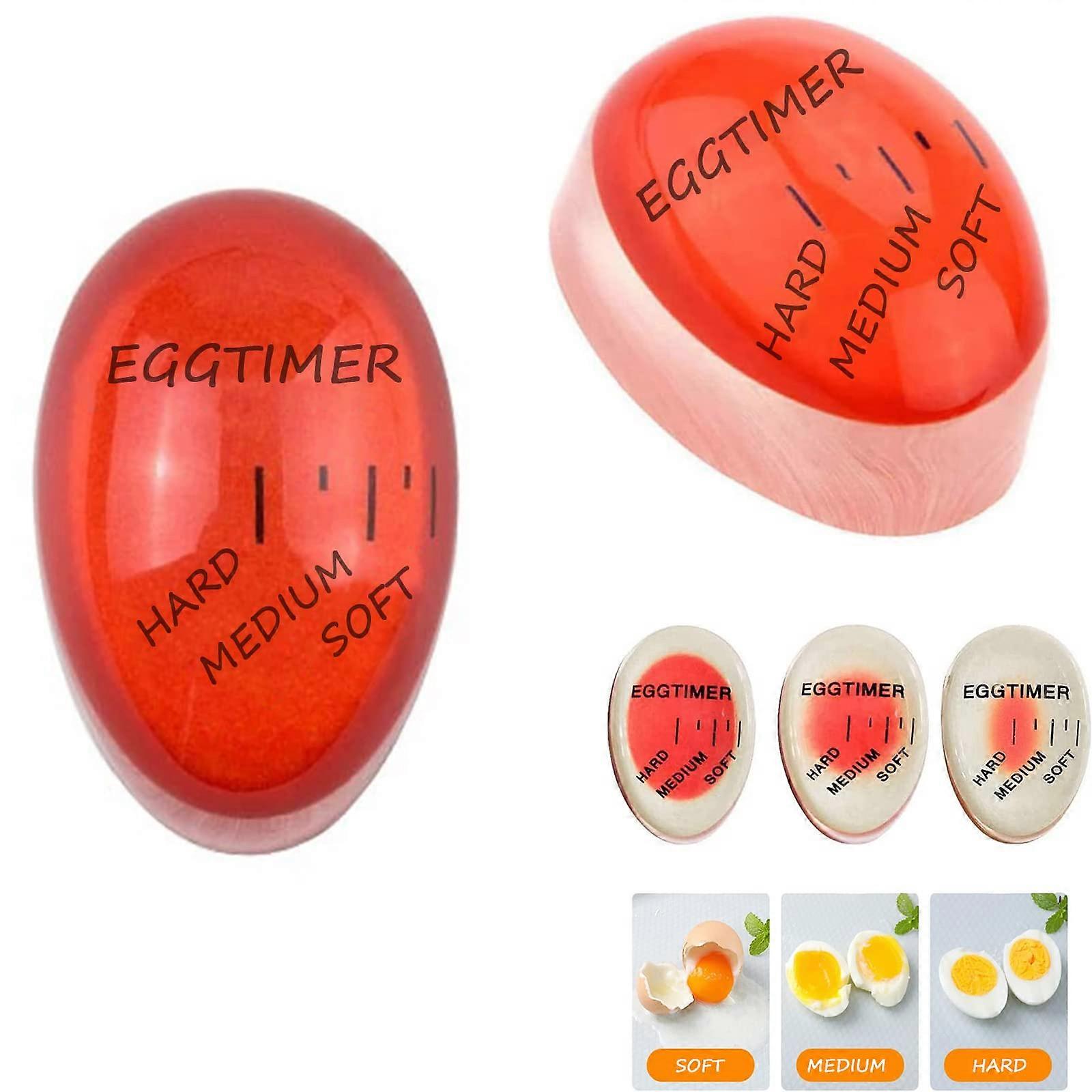 Egg Timer, Safe NonToxic,, Choose Maturity by Temperature  Time