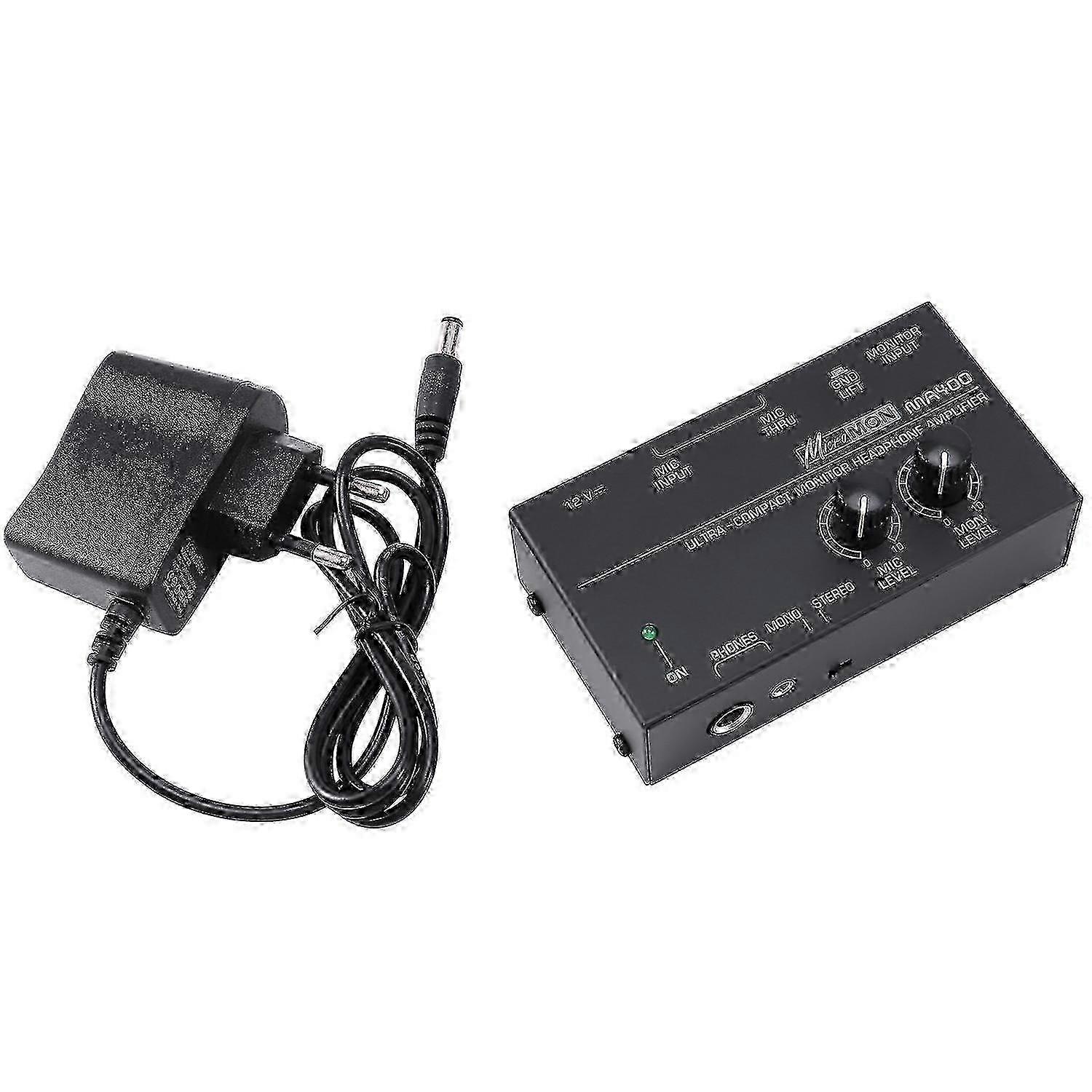 Personal Monitor Mixer mit Kopfhörer- und Mikrofonvorverstärker, geeignet für verschiedene Marken