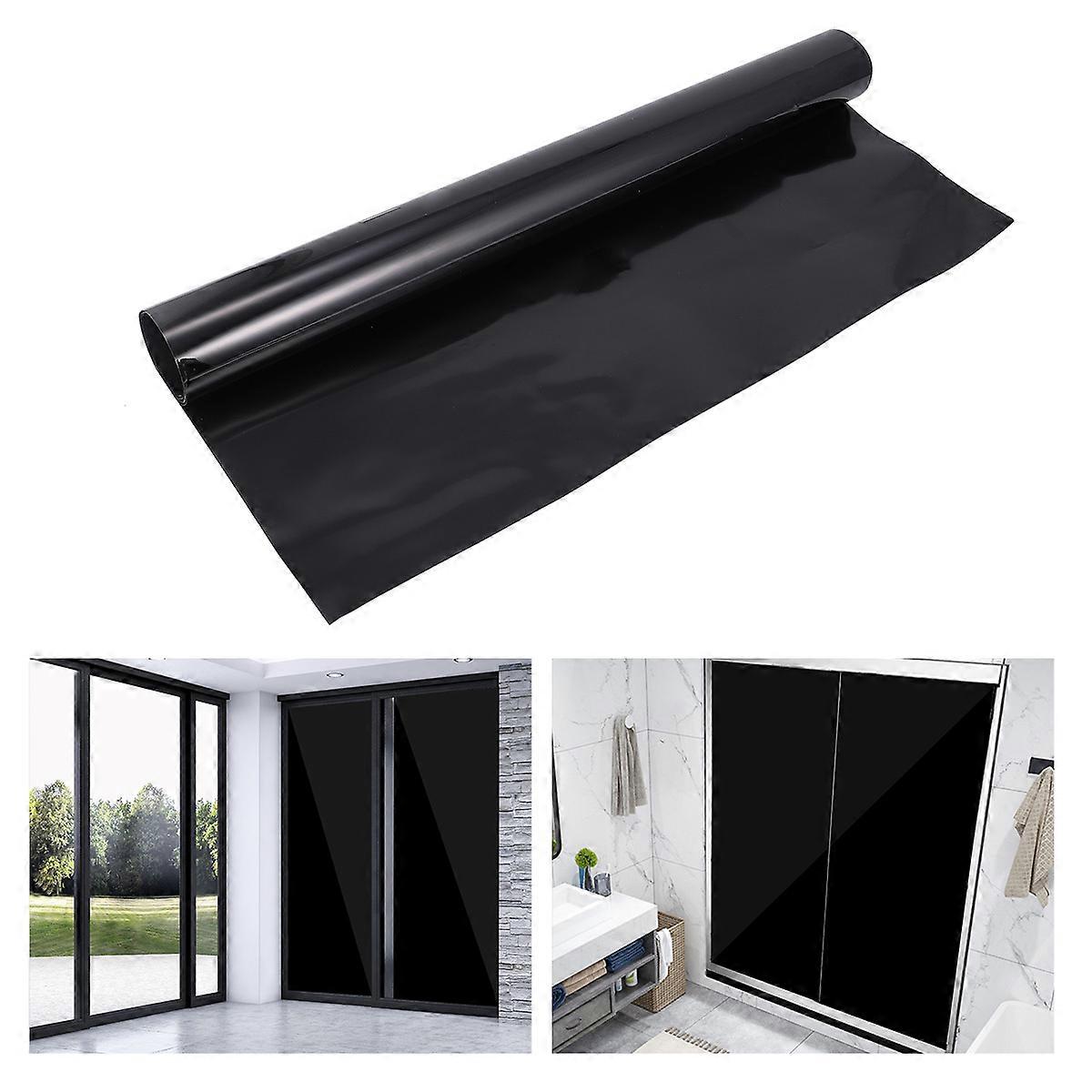 Heat Insulating Solar Reflective Window Film for Home, Office, and Store Blackout Adhesive Sticker for Glare Reduction and Privacy Protection