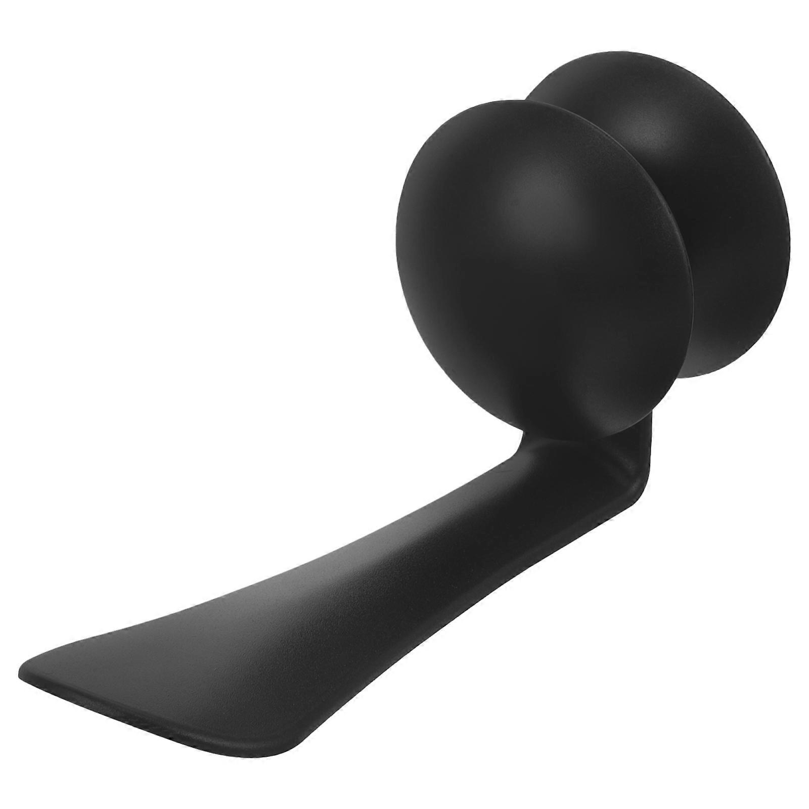 Musical Instruments Foot Rattle Bell Daily Life Use Music Enthusiasts Black Distinctive Shape 1Set